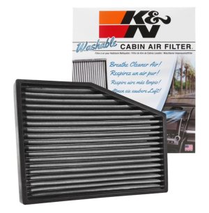 Volkswagen Jetta Cabin Air Filter - K&N Engineering - Washable and Reusable - `05-`14 Volkswagen Jetta Cabin Air Filter - K&N Engineering - Washable and Reusable - `05-`14